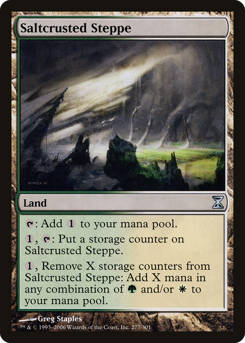 Saltcrusted Steppe (TSP-277) - uncommon