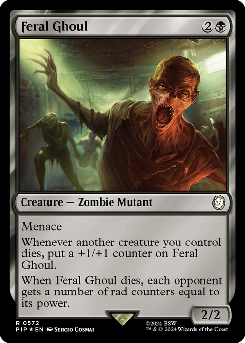 Feral Ghoul (PIP-572) - rare - Foil
