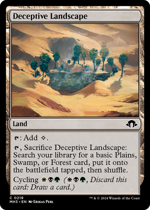 Deceptive Landscape (MH3-219) - common