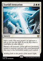 Starfall Invocation (BLB-034) - rare