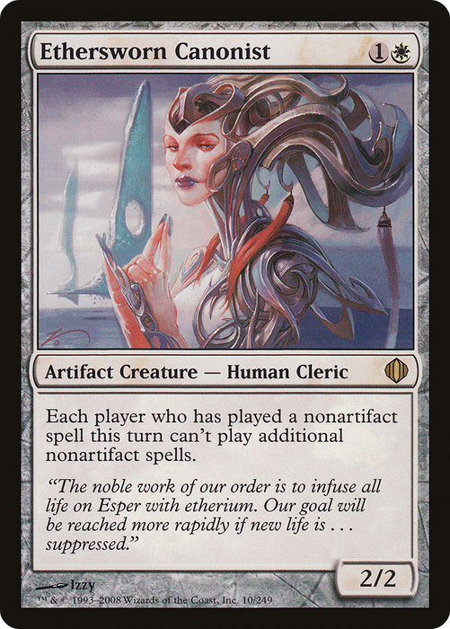 Ethersworn Canonist (ALA-010) - rare - Foil