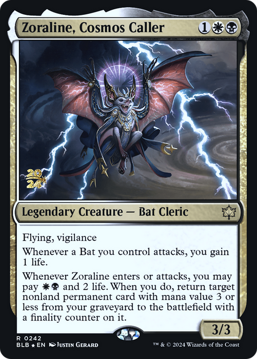 Zoraline, Cosmos Caller (PRE-242S) - rare - Foil