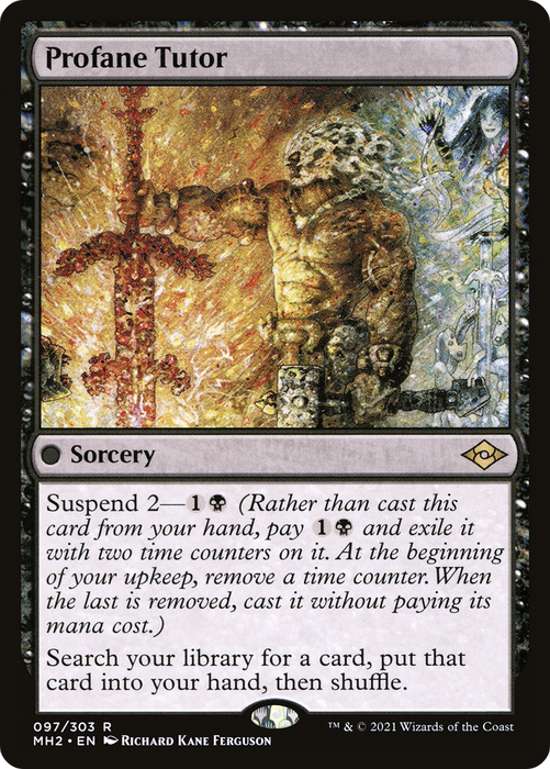 Profane Tutor (MH2-097) - rare