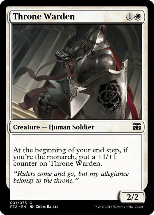 Throne Warden (PZ2-001) - common