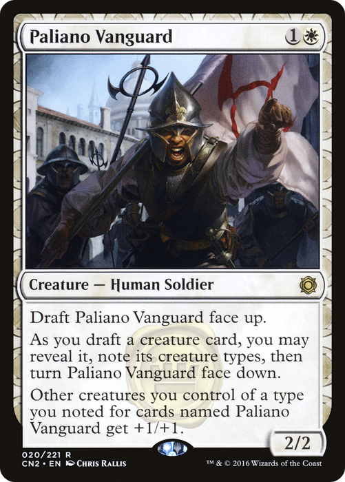 Paliano Vanguard (CN2-020) - rare: (draft) - Foil