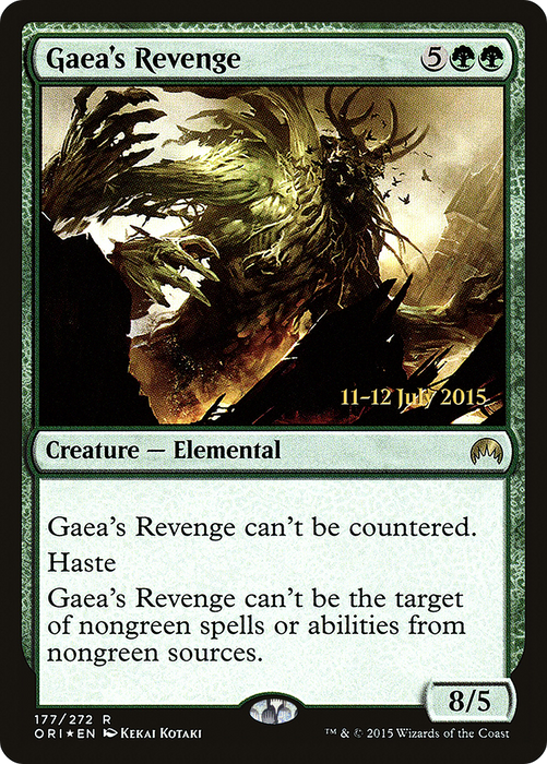 Gaea's Revenge (PRE-177S) - rare - Foil