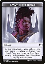 Kaya the Inexorable Emblem (TKHM-020) - common