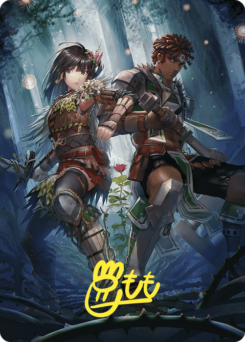 Defense of the Heart // Defense of the Heart (AWOE-081) - common (Borderless) - Foil