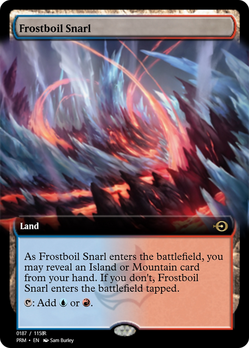 Frostboil Snarl (PRM-90346) - rare - Foil