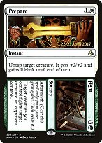 Prepare // Fight (PRE-220S) - rare - Foil