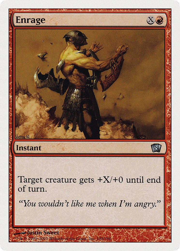 Enrage (8ED-185) - uncommon