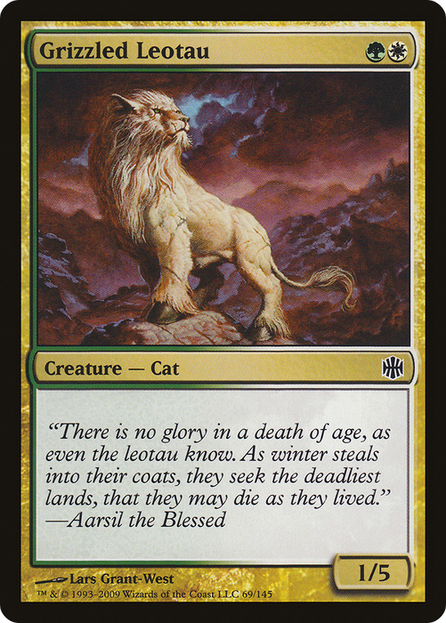 Grizzled Leotau (ARB-069) - common