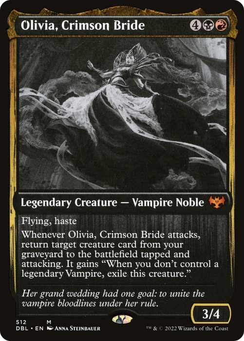 Olivia, Crimson Bride (DBL-512) - mythic - Foil