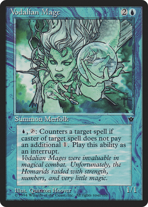 Vodalian Mage (FEM-30C) - common