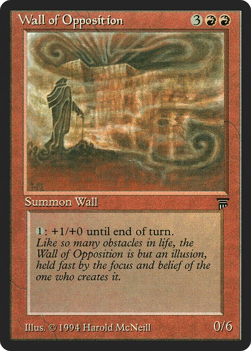 Wall of Opposition (LEG-171) - rare