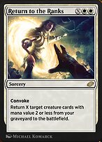 Return to the Ranks (J21-118) - rare