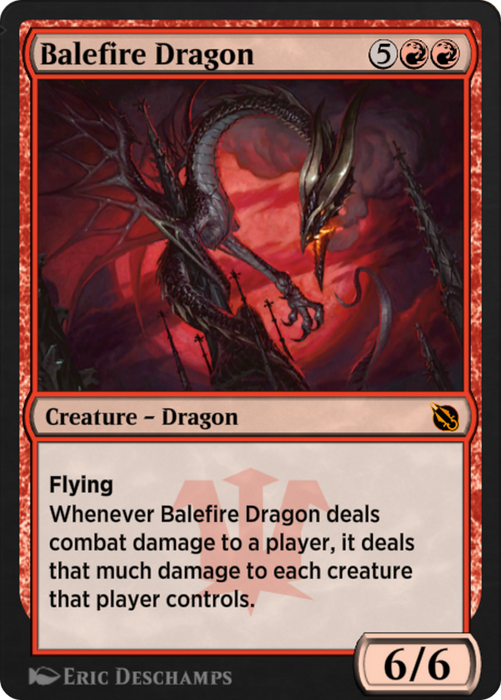 Balefire Dragon (SIS-037) - mythic