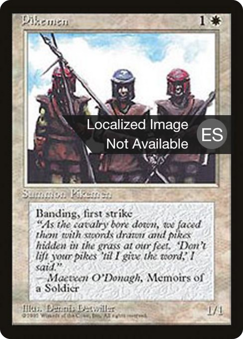 Pikemen (4BB-042) - common