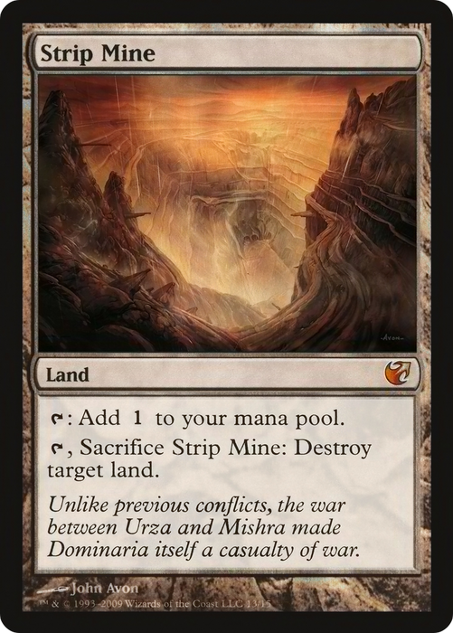 Strip Mine (V09-013) - mythic - Foil