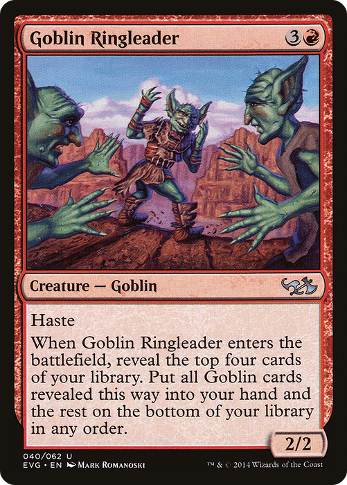 Goblin Ringleader (DD3-040) - uncommon