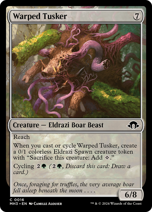 Warped Tusker (MH3-016) - common