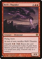 Hell's Thunder (LIST-ALA-103) - rare