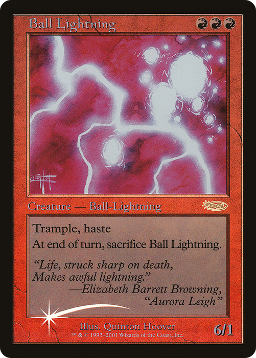 Ball Lightning (JDG-001) - rare - Foil