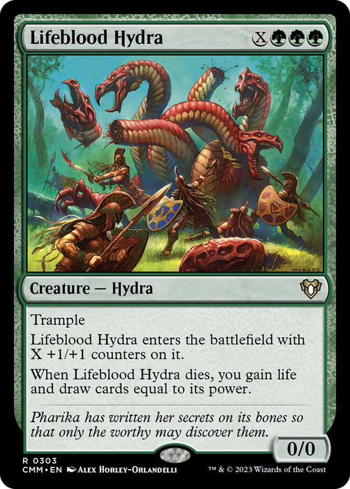 Lifeblood Hydra (CMM-303) - rare