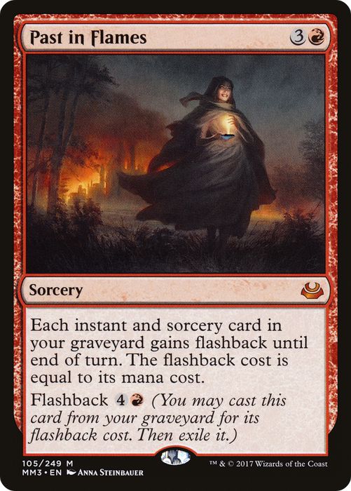 Past in Flames (MM3-105) - mythic - Foil