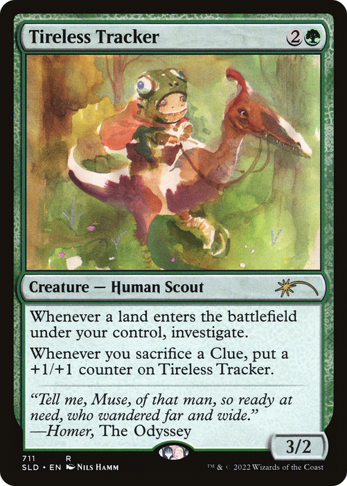 Tireless Tracker (SLD-711) - rare - Foil