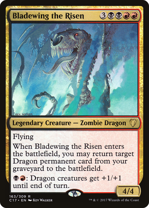 Bladewing the Risen (C17-163) - rare