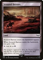 Scoured Barrens (40K-293) - common