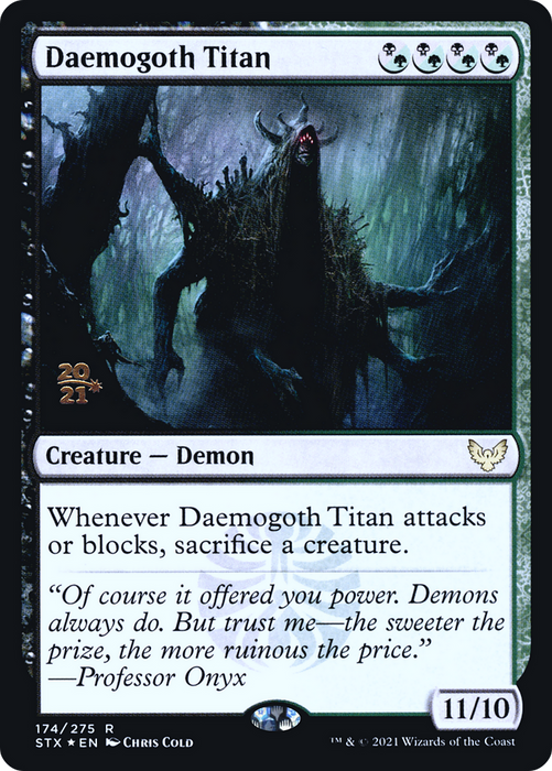 Daemogoth Titan (PRE-174S) - rare - Foil