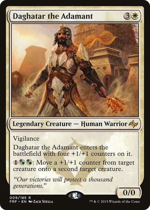 Daghatar the Adamant (FRF-009) - rare