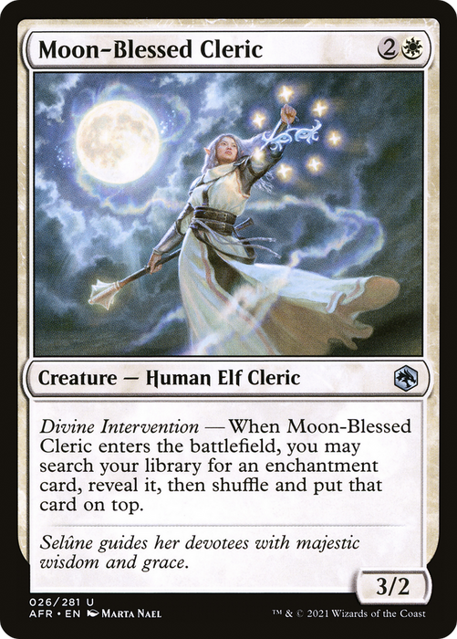 Moon-Blessed Cleric (AFR-026) - uncommon - Foil
