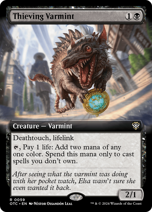 Thieving Varmint (OTC-059) - rare: (Extended Art)