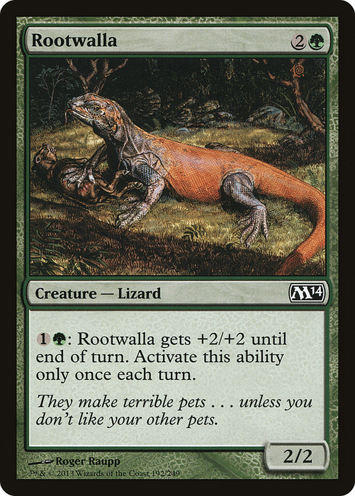 Rootwalla (M14-192) - common - Foil