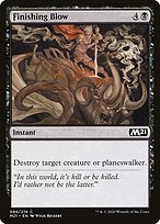 Finishing Blow (M21-099) - common - Foil
