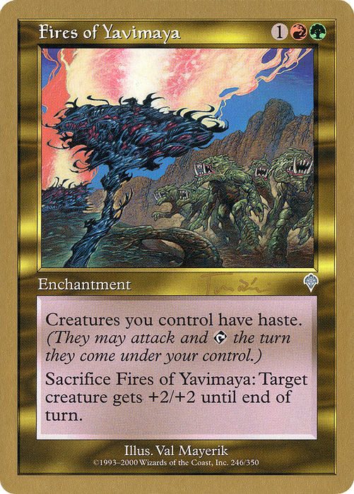 Fires of Yavimaya (WCD-JT246) - uncommon