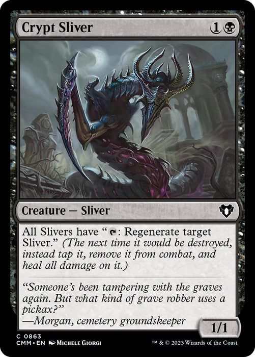 Crypt Sliver (CMM-863) - common