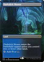Darkslick Shores (ONE-372) - rare (Borderless) - Foil