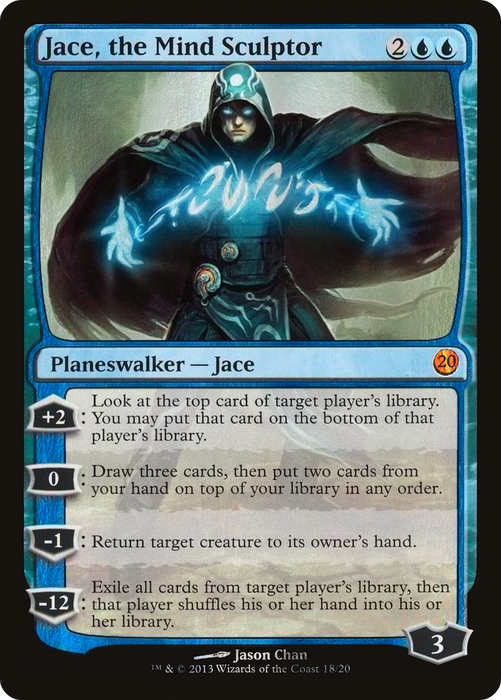 Jace, the Mind Sculptor (V13-018) - mythic - Foil