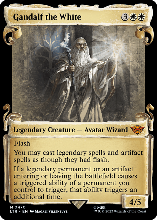 Gandalf the White (LTR-470) - mythic: (Showcase)