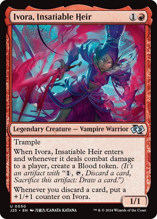 Ivora, Insatiable Heir (J25-050) - uncommon