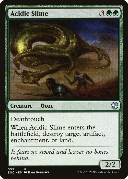 Acidic Slime (ZNC-059) - uncommon