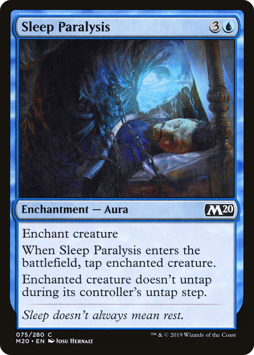 Sleep Paralysis (M20-075) - common - Foil