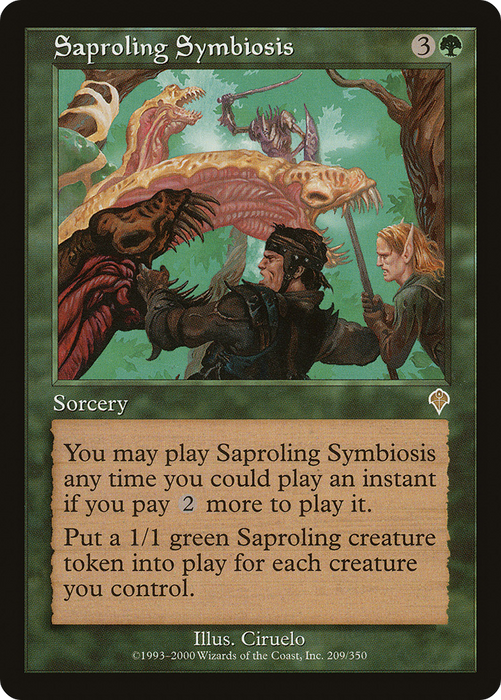 Saproling Symbiosis (INV-209) - rare