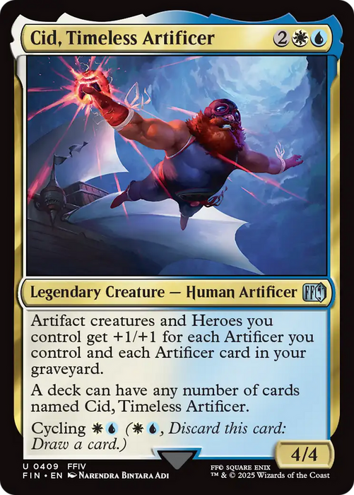 Cid, Timeless Artificer (FIN-409) - uncommon - Foil