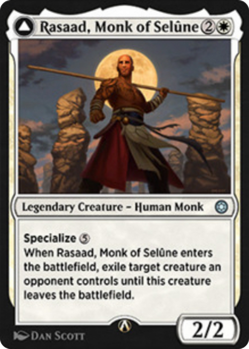 Rasaad, Monk of Selûne (HBG-004) - uncommon