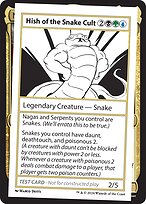 Hish of the Snake Cult (MB2PC-356) - rare